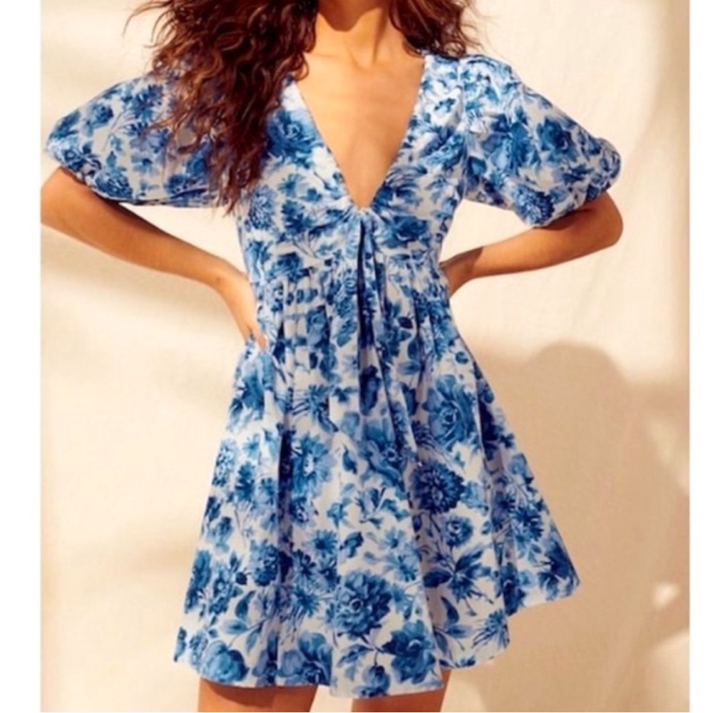 Abercrombie & Fitch | NWT Puff Sleeve Mini Dress